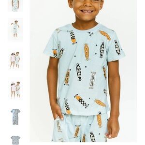 Lola and the boys blue size 8 short set